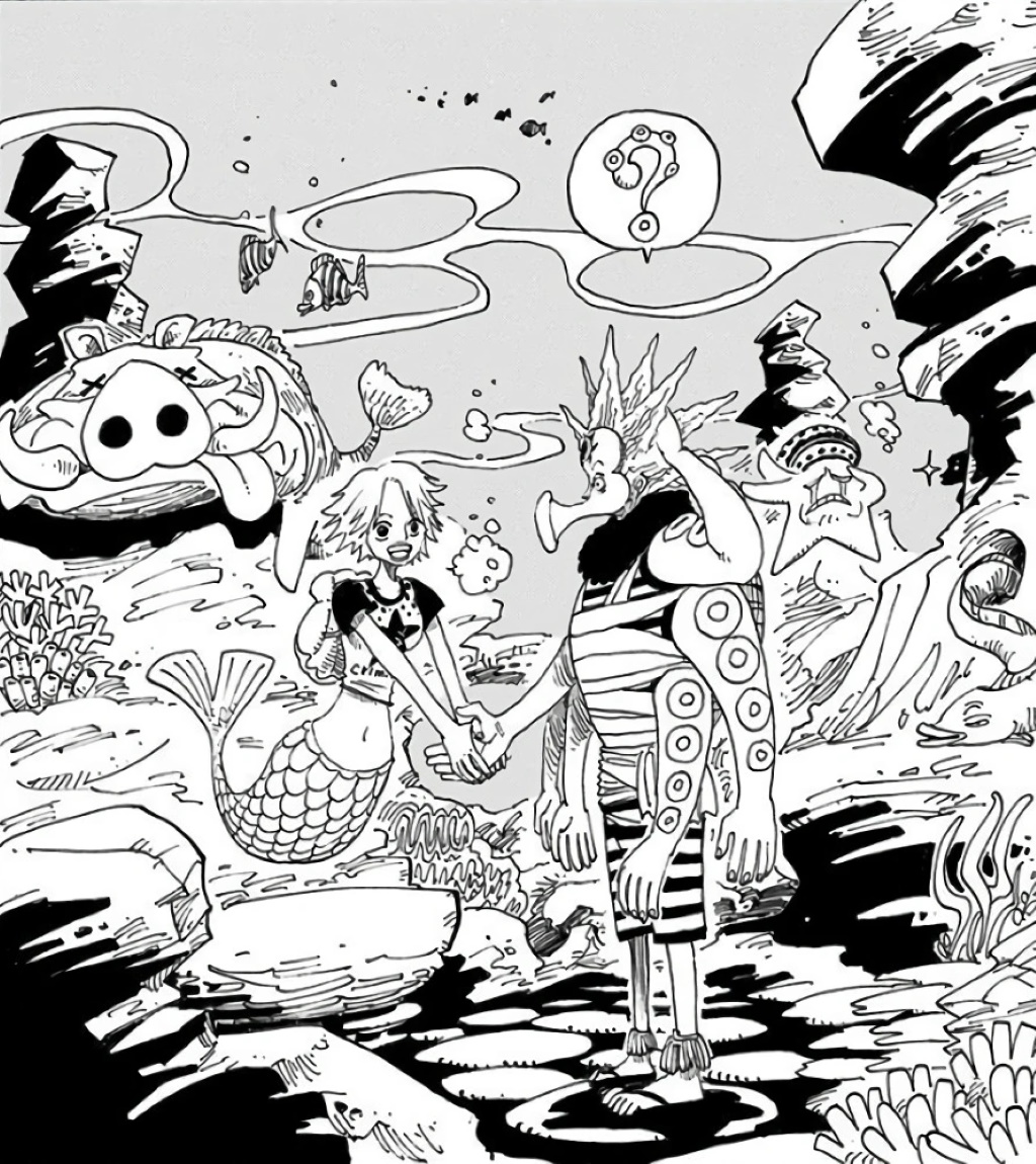 One Piece 扉絵連載 はっちゃんの海底散歩 画像まとめ ワンピース 3 3 Renote リノート