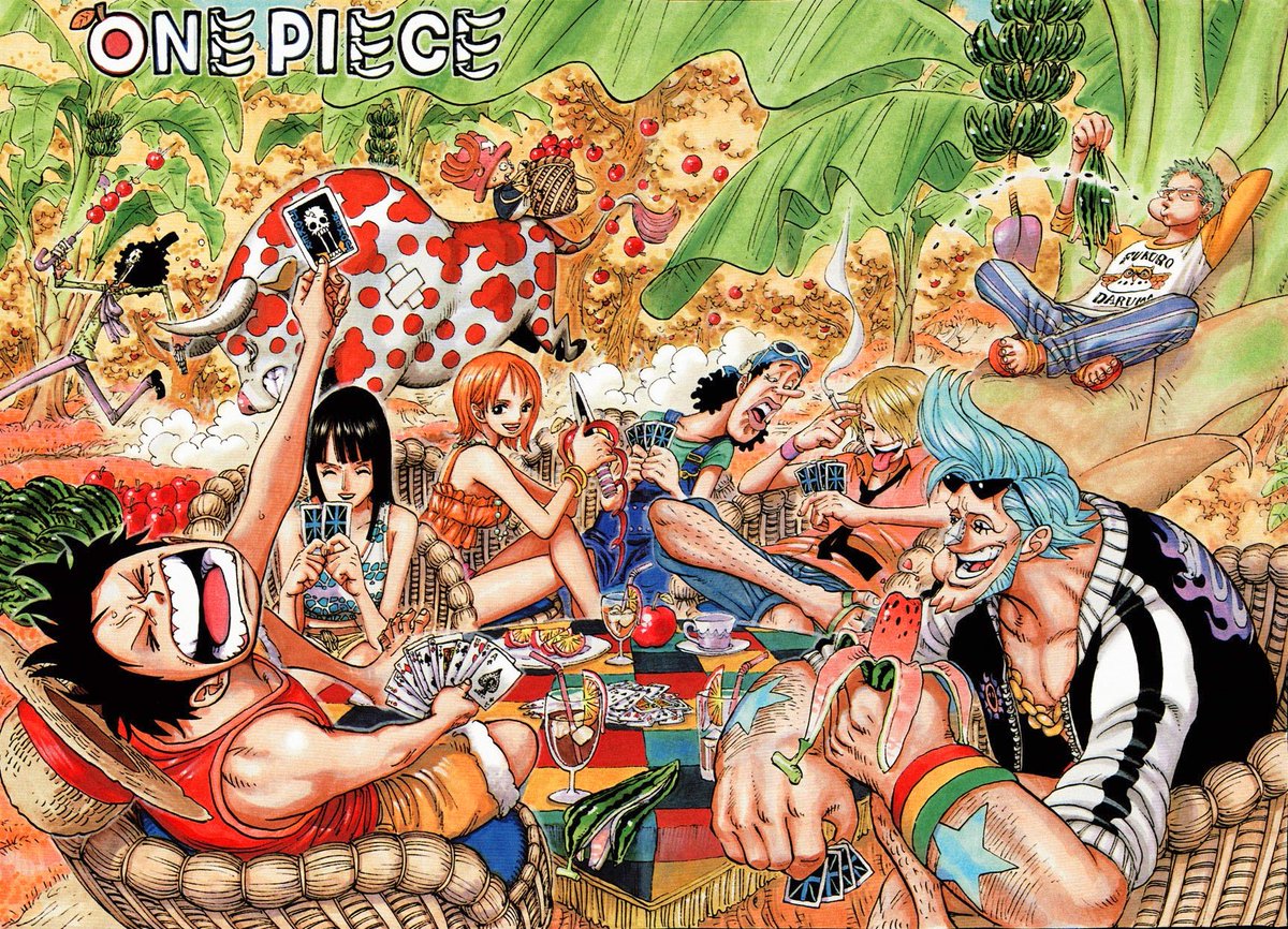 One Piece ワンピース の超美麗カラー扉絵まとめ Renote リノート
