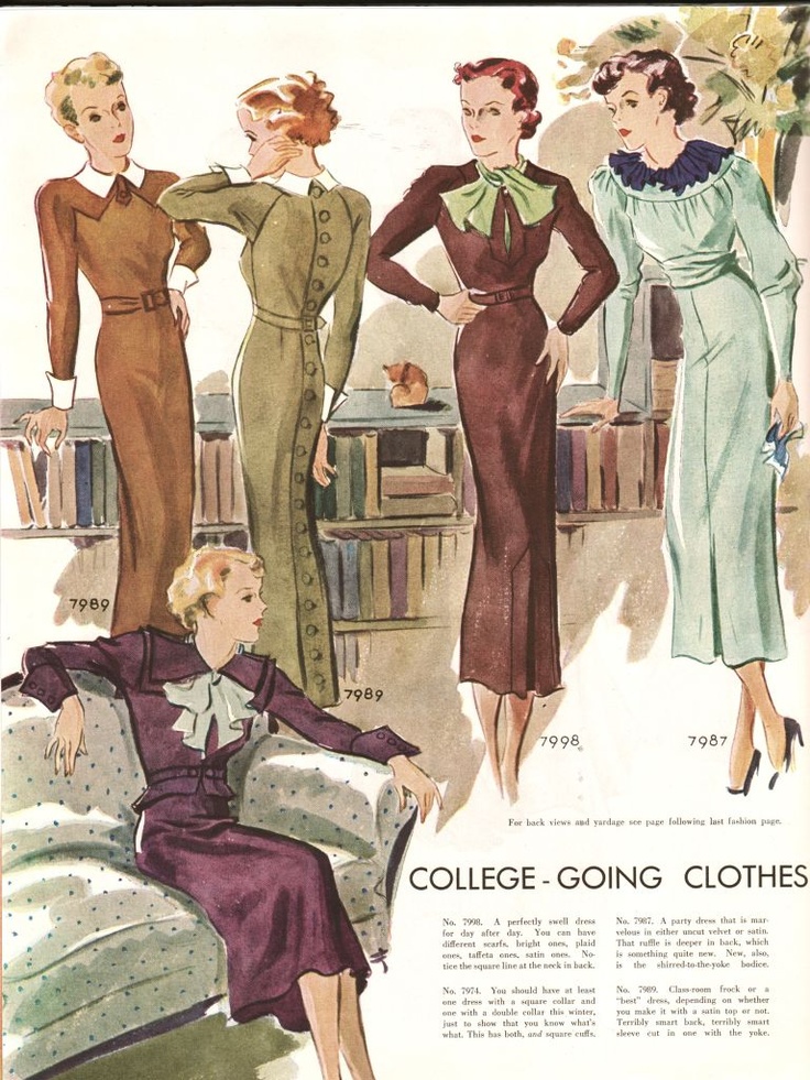 1930年代の女性ファッション RENOTE [リノート]