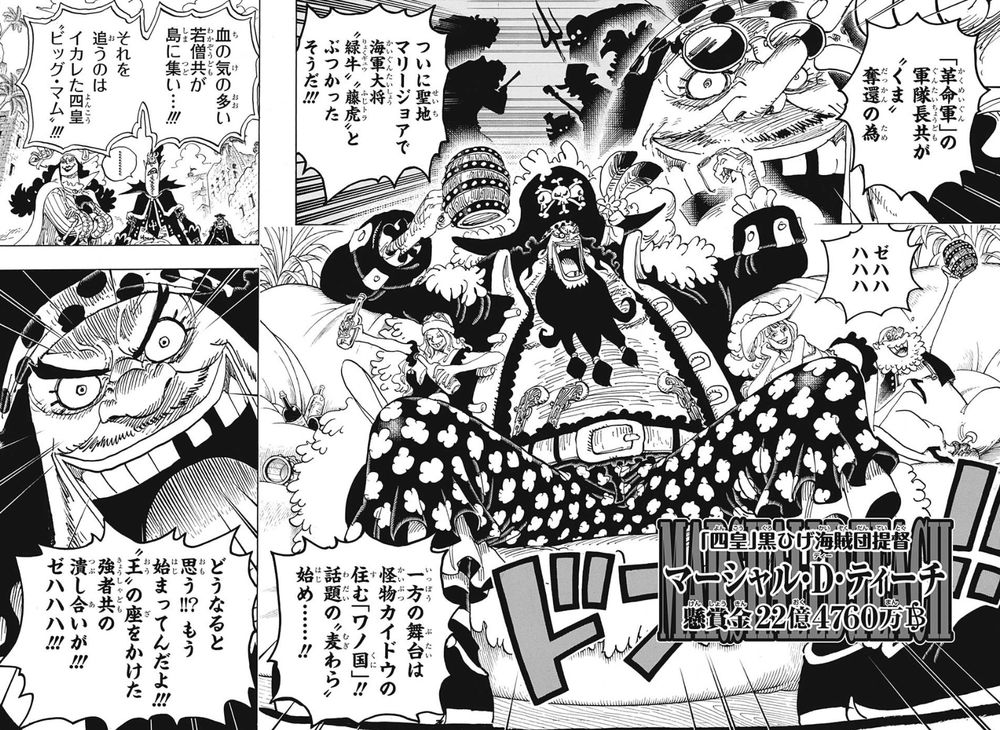 黒ひげ マーシャル D ティーチ One Piece の徹底解説 考察まとめ 3 4 Renote リノート