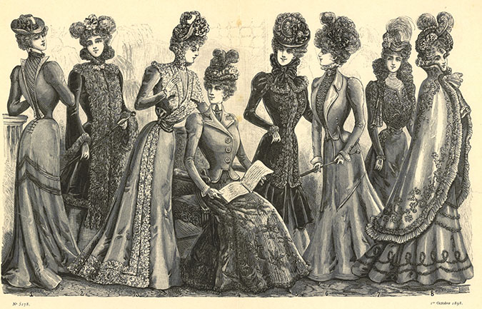 19 世紀 ヨーロッパ ドレス